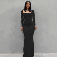 Sophia | Long Sleeve Bodycon Maxi Dress For Women
